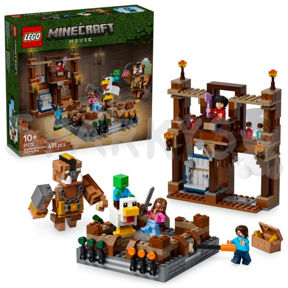 LEGO® Minecraft® 21272 Bojový ring v Lesnom sídle                    