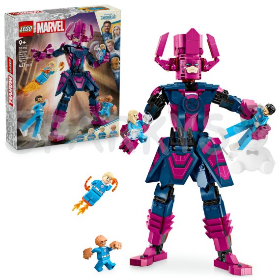LEGO® Marvel 76316 Fantastická čtyřka vs. sestavitelná figurka Galactuse                    