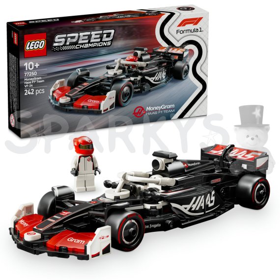 LEGO® Speed Champions 77250 Pretekárske auto MoneyGram Haas F1® Team VF-24                    