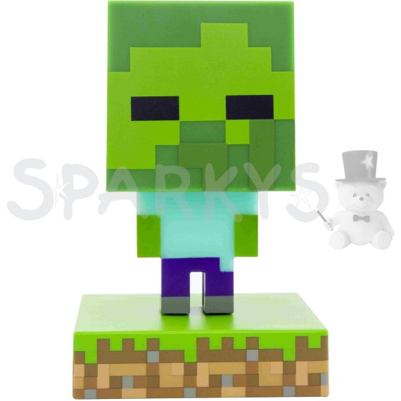 LED lampička Minecraft - Zombie                    