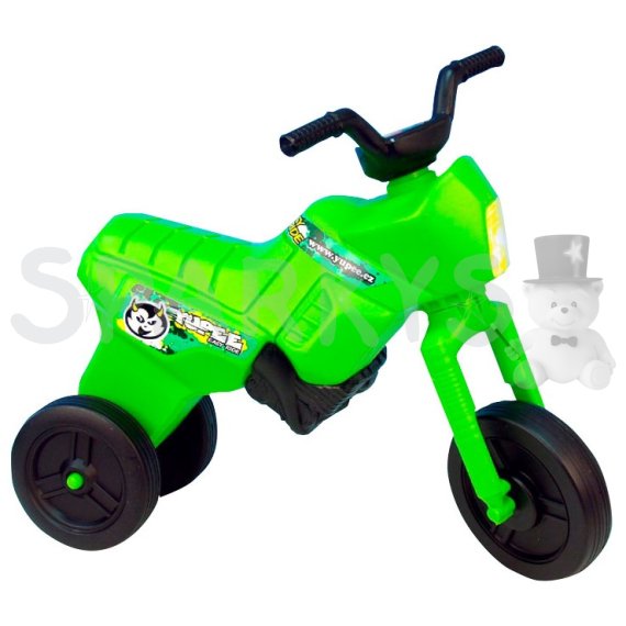TEDDIES - Odrážadlo Enduro Yupee zelené veľké plast                    