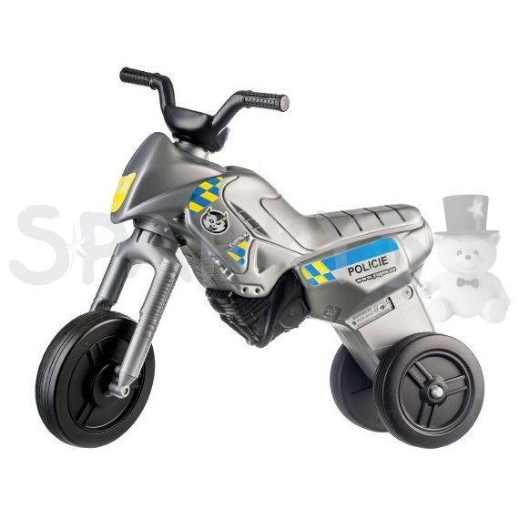 TEDDIES - Odrážadlo Enduro Yupee Polícia veľké plast                    