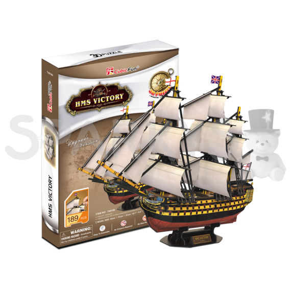 CubicFun - Puzzle 3D HMS Victory                    