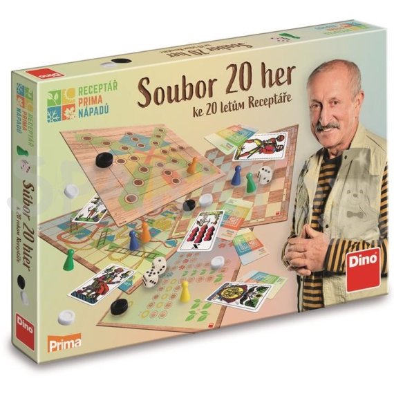 Dino - Súbor hier prima 20 rokov Rodinná hra                    