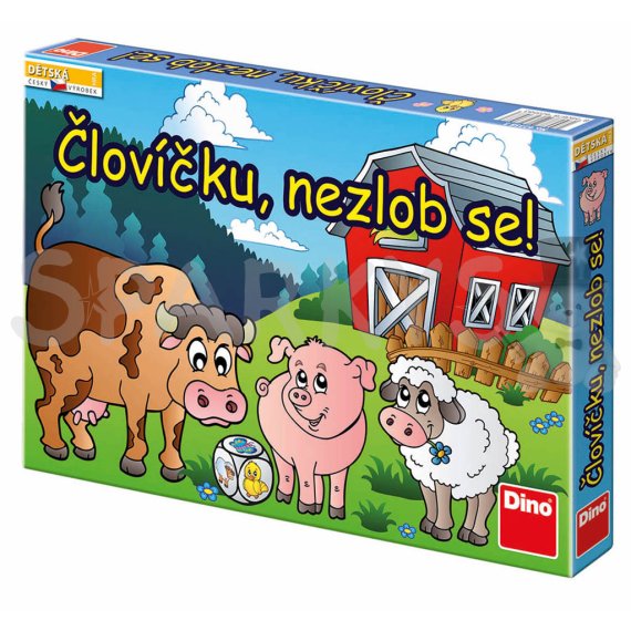 Dino - ČLOVÍČKU NEhnevaj sa Detská hra                    