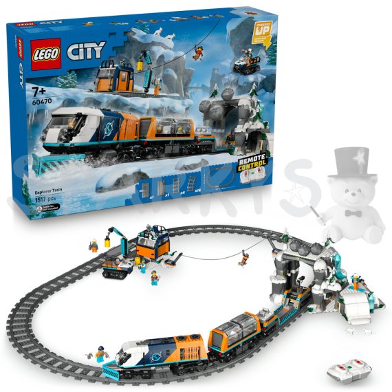 LEGO® City 60470 Polárny expres pre prieskumníkov Arktídy                    