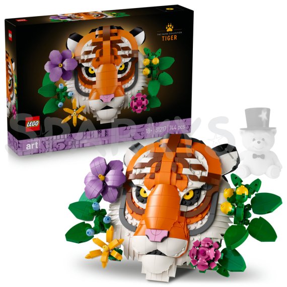 LEGO® Art 31217 Kolekcia zvierat – Tiger                    