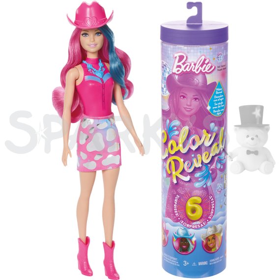 Barbie color reveal Barbie disco hviezda - viac druhov                    