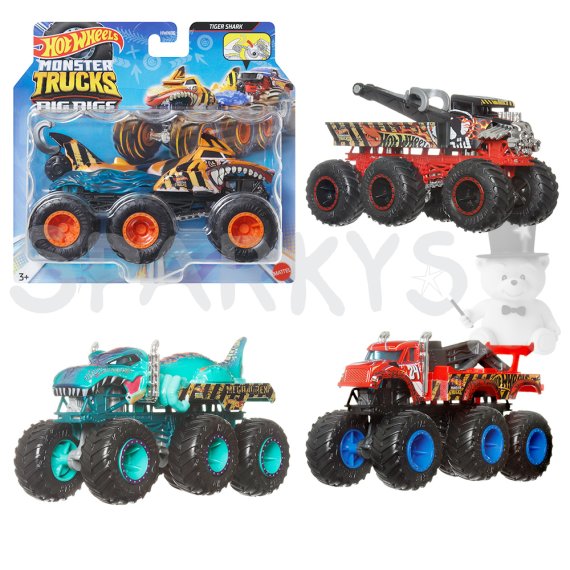 Hot Wheels Monster Trucks nákladiačky 1:64 - viac druhov                    