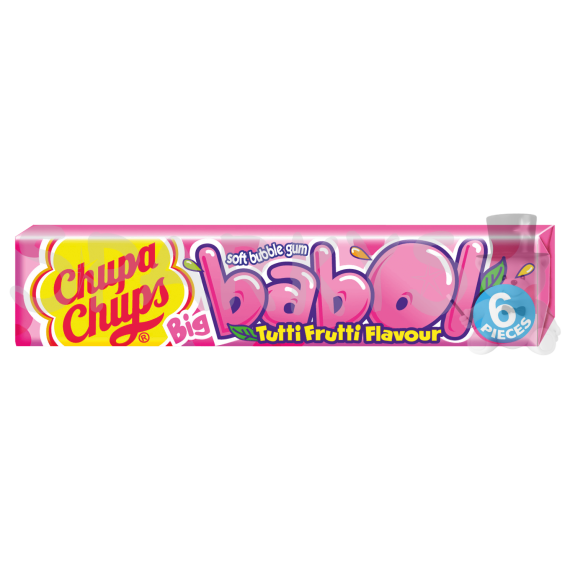 Chupa Chups Žuvačka Big babol s príchuťou tutti frutti 27,6g                    