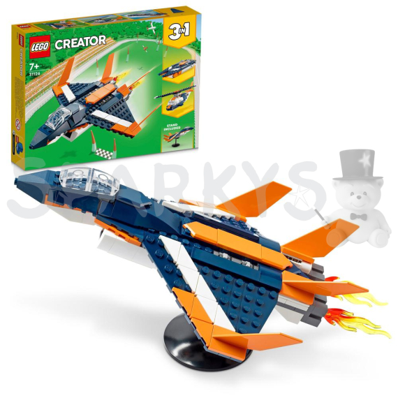 LEGO® Creator 3 v 1 31126 Nadzvukový tryskáč                    