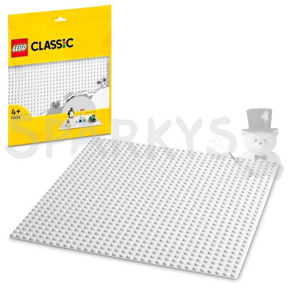 LEGO® Classic 11026 Bílá podložka na stavění                    