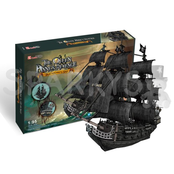 CubicFun - Puzzle 3D The Queen Anne's Revenge                    