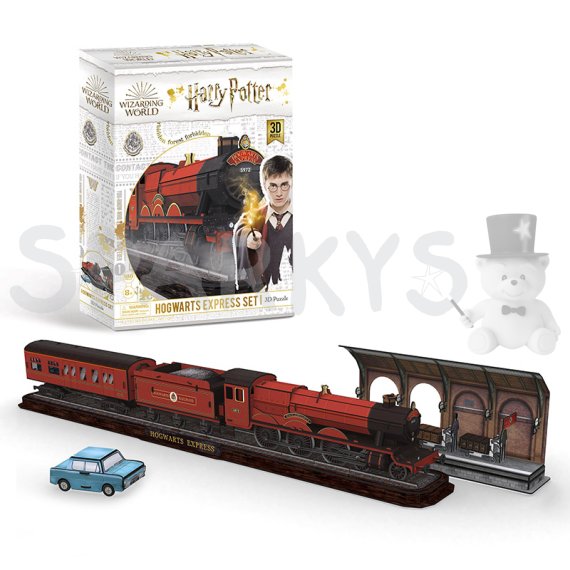 CubicFun - Puzzle 3D Harry Potter Bradavice™ - Express - 161 dielikov                    