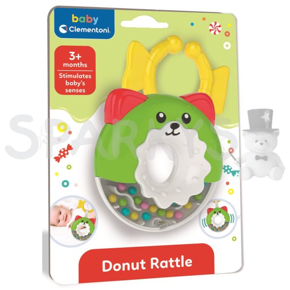 Baby Clementoni - Hrkálka Donut                    