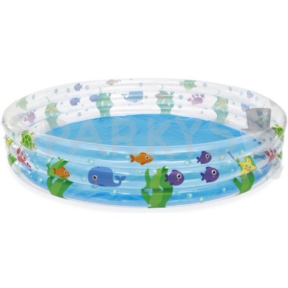 BESTWAY 51005 - Nafukovací bazén 3 pruhy 183 cm                    