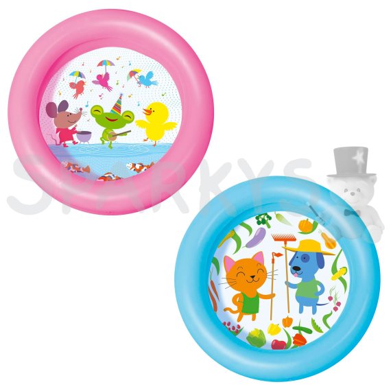 BESTWAY 51061 - Nafukovací bazén 2 komory 61 cm                    