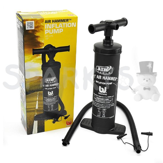 BESTWAY 62030 - Ručná pumpa Air Hammer™ dvojpiestová 3500 ml                    