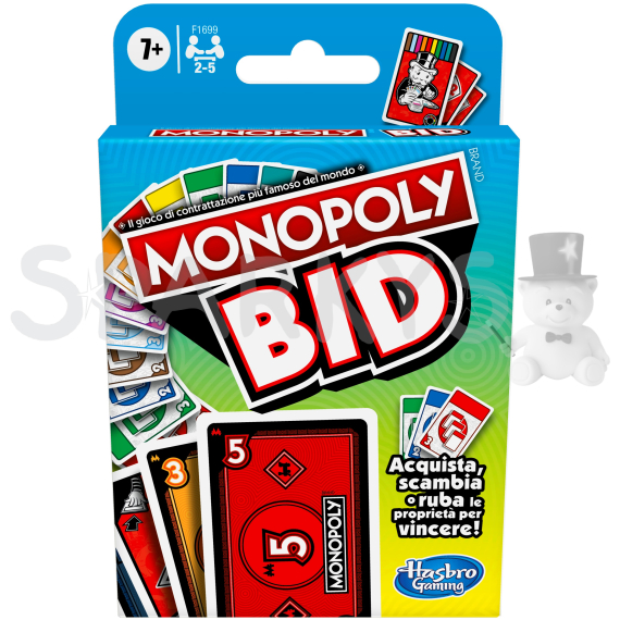 MONOPOLY Bid karetní hra                    