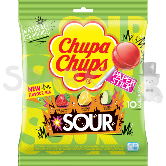Chupa Chups Sour 120g                    