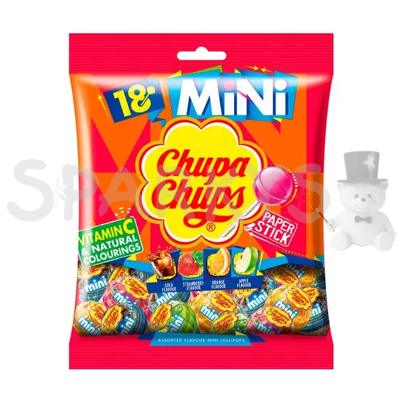 Chupa Chups Mini Best of bag vit.C 108g                    