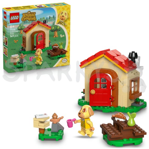 LEGO® Animal Crossing™ 77058 Goldie a jej útulný dom                    