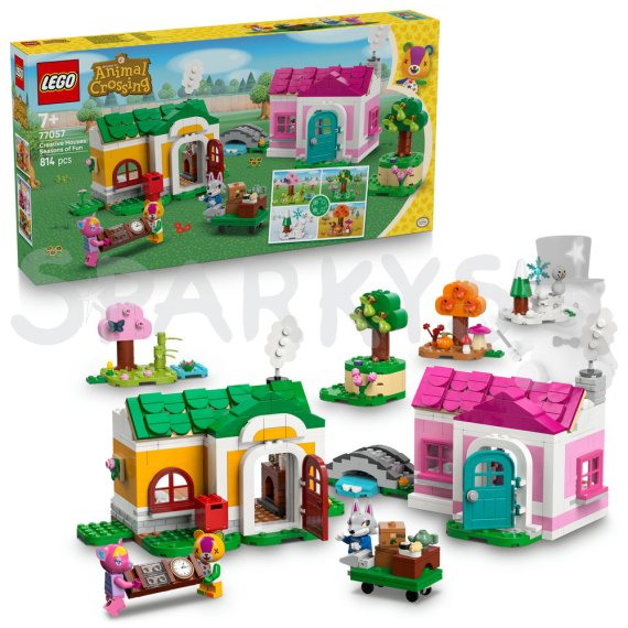 LEGO® Animal Crossing™ 77057 Tvorivé domčeky: Zábavné ročné obdobia                    