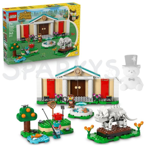 LEGO® Animal Crossing™ 77056 Blathers a jeho múzejná zbierka                    