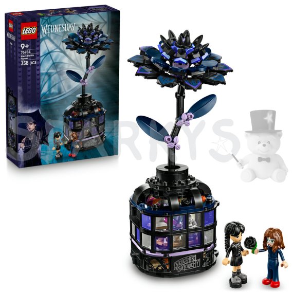 LEGO® Wednesday 76784 Čierna georgína                    