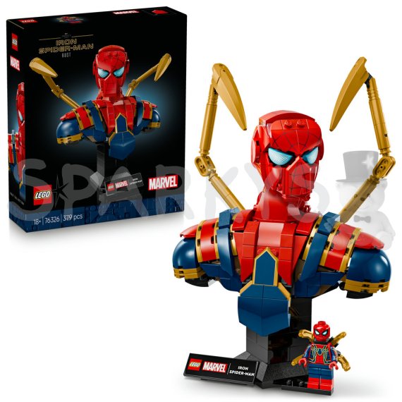 LEGO® Super Heroes 76326 Busta Iron Spider-Mana                    