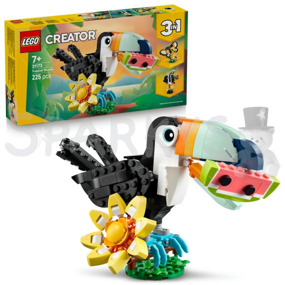 LEGO® Creator 3v1 31173 Divoké zvieratá: Tropický tukan                    