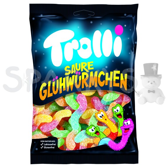 Trolli kyslé červíky 1kg                    