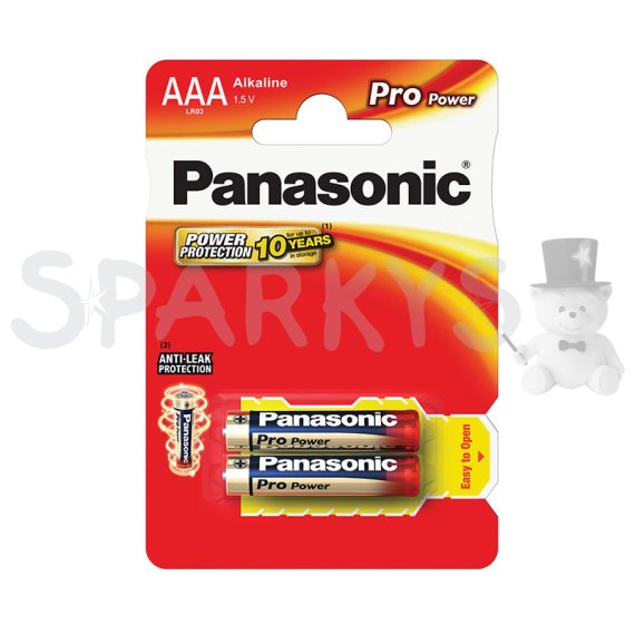 Panasonic - Alkalická mikrotužková batéria AAA 2ks                    