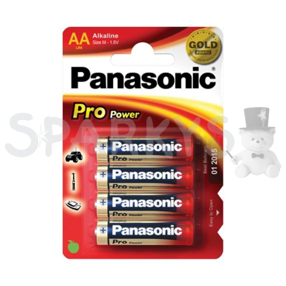 Panasonic - Alkalická ceruzková batéria AA 4ks                    