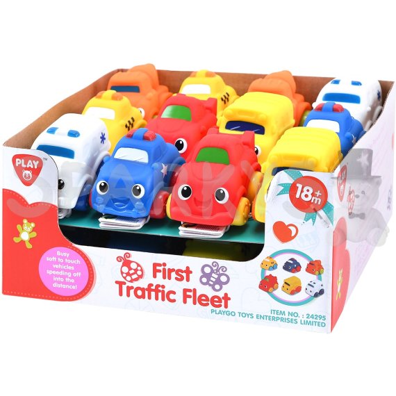 PLAYGO - Prvé autíčka - 6 druhov                    