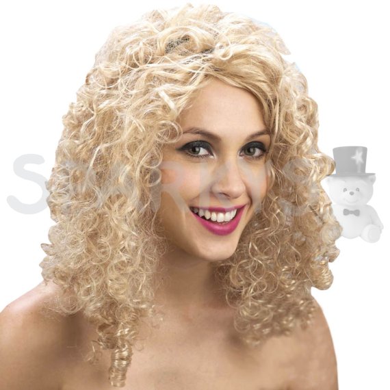 Parochňa blond - kučeravé vlasy                    