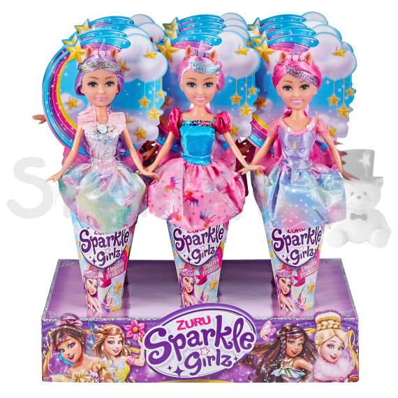 Sparkle Girlz - Víla jednorožec v kornútku                    