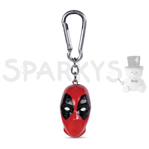 Deadpool Kľúčenka 3D hlava                    
