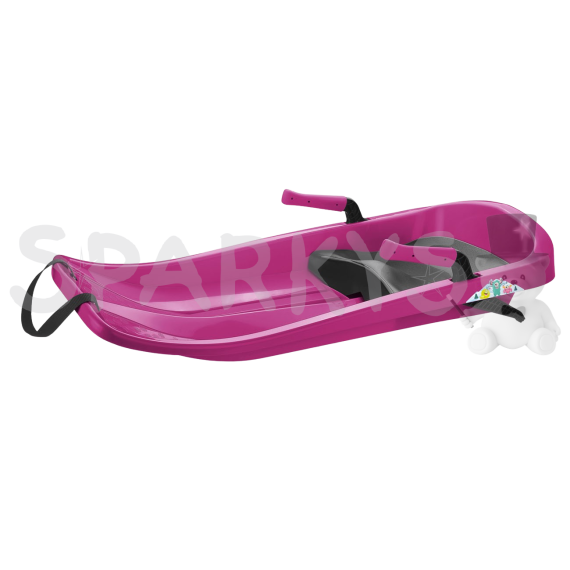 PLASTKON - Boby Flash s brzdou - ružová                    