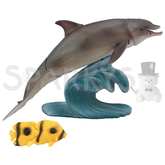 Morský svet - Delfín 22 cm pohyblivé časti                    