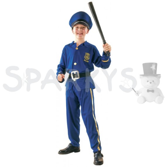 Kostým Super policajt 120-130 cm                    