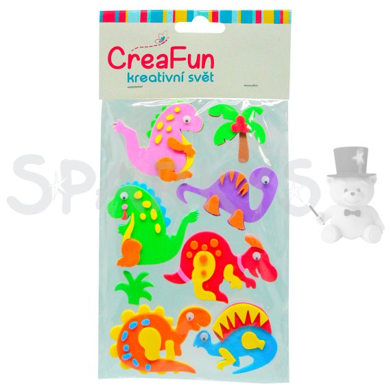 Dino PVC 18x11 cm                    