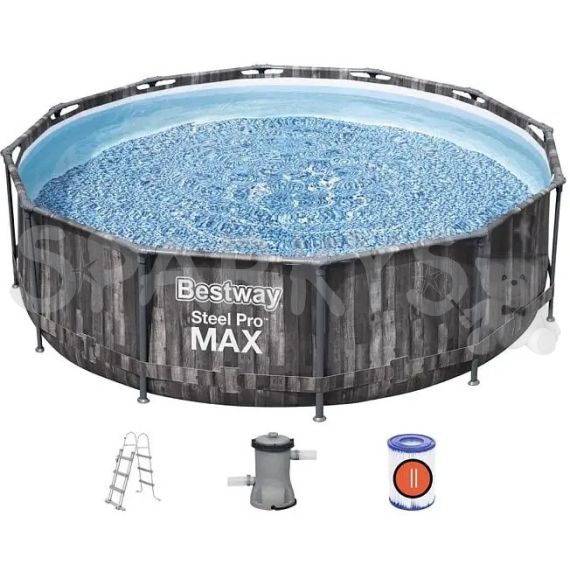 BESTWAY 5614X - Bazén Steel Pro MAX™ s příslušenstvím 366x100 cm                    