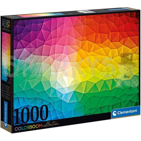 Clementoni - Puzzle Color Boom 1000 Trojúhelníky                    