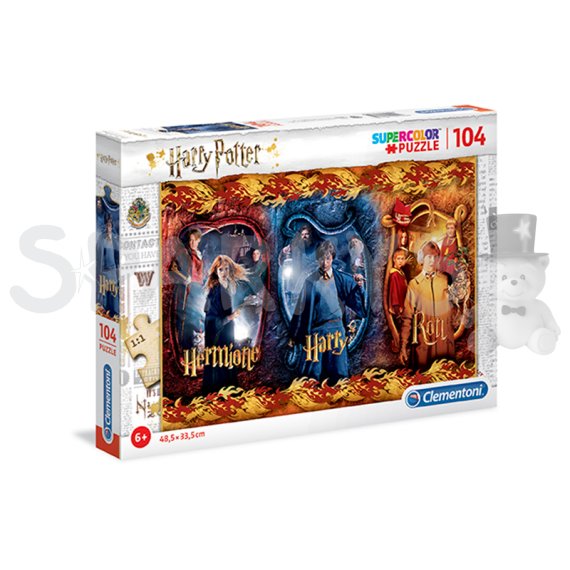 Clementoni - Puzzle 104 Harry Potter - Harry                    