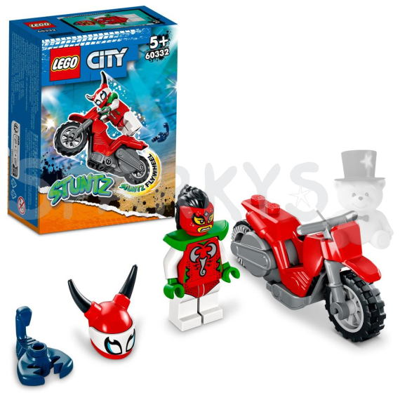 LEGO® City 60332 Škorpioní kaskadérská motorka                    