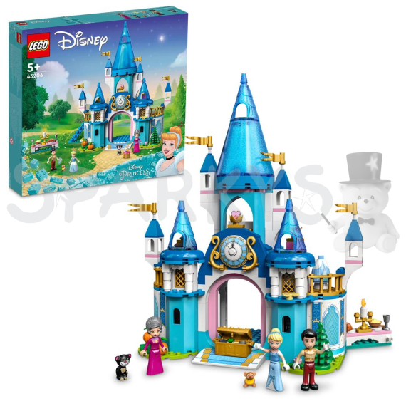 LEGO® I Disney 43206 Zámek Popelky a krásného prince                    