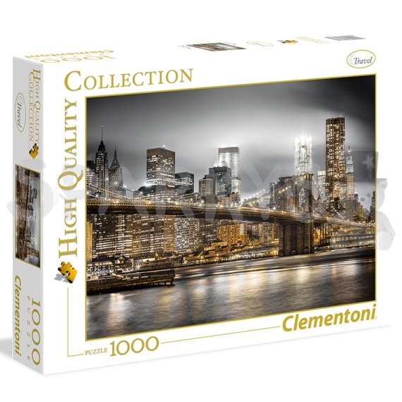 Clementoni - Puzzle 1000 New York                    