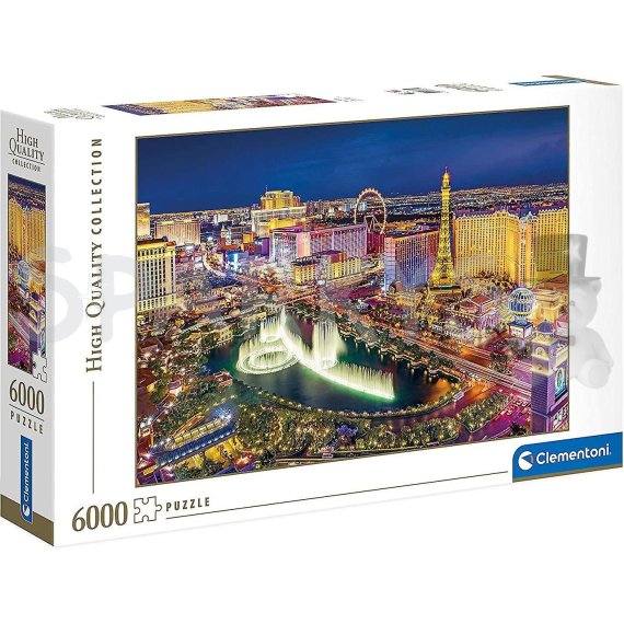Clementoni - Puzzle 6000 Las Vegas                    