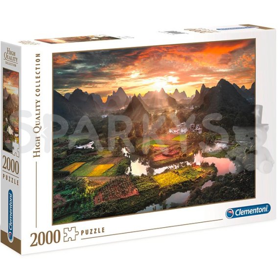 Clementoni - Puzzle 2000 View of China                    